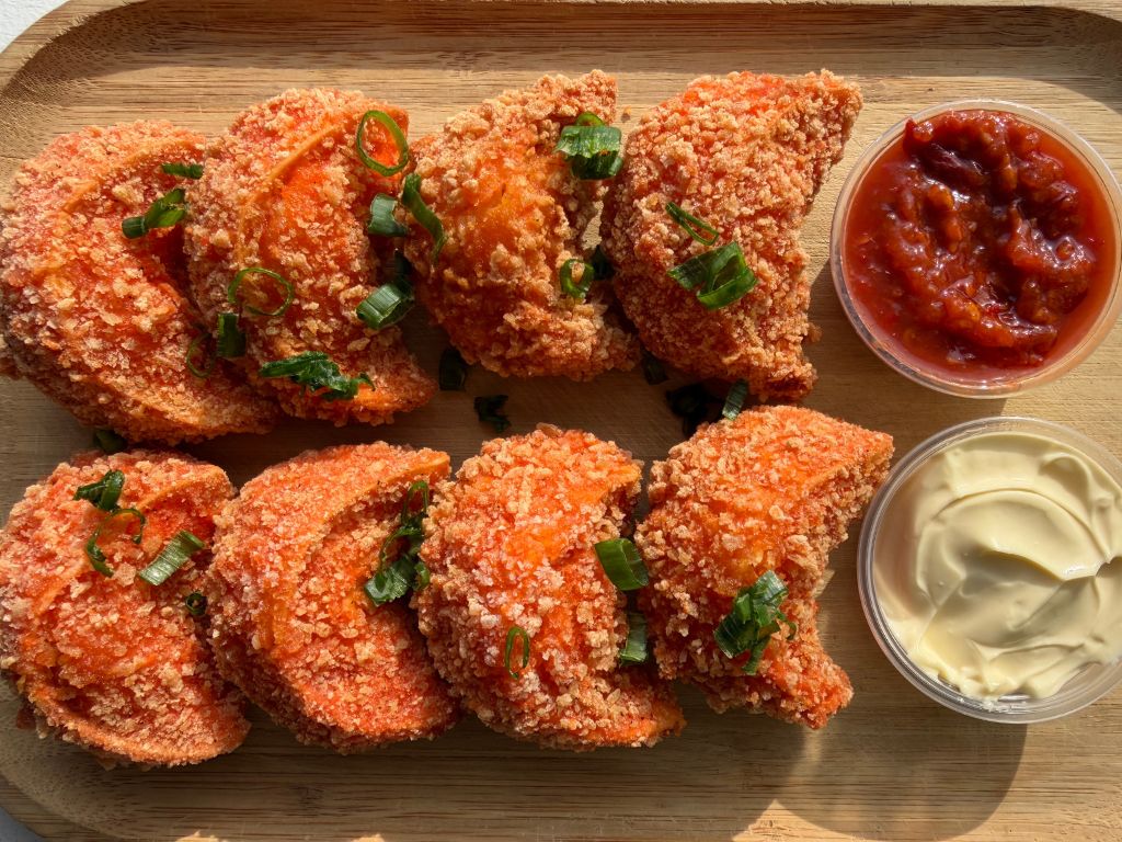Spicy Kurkure Momo